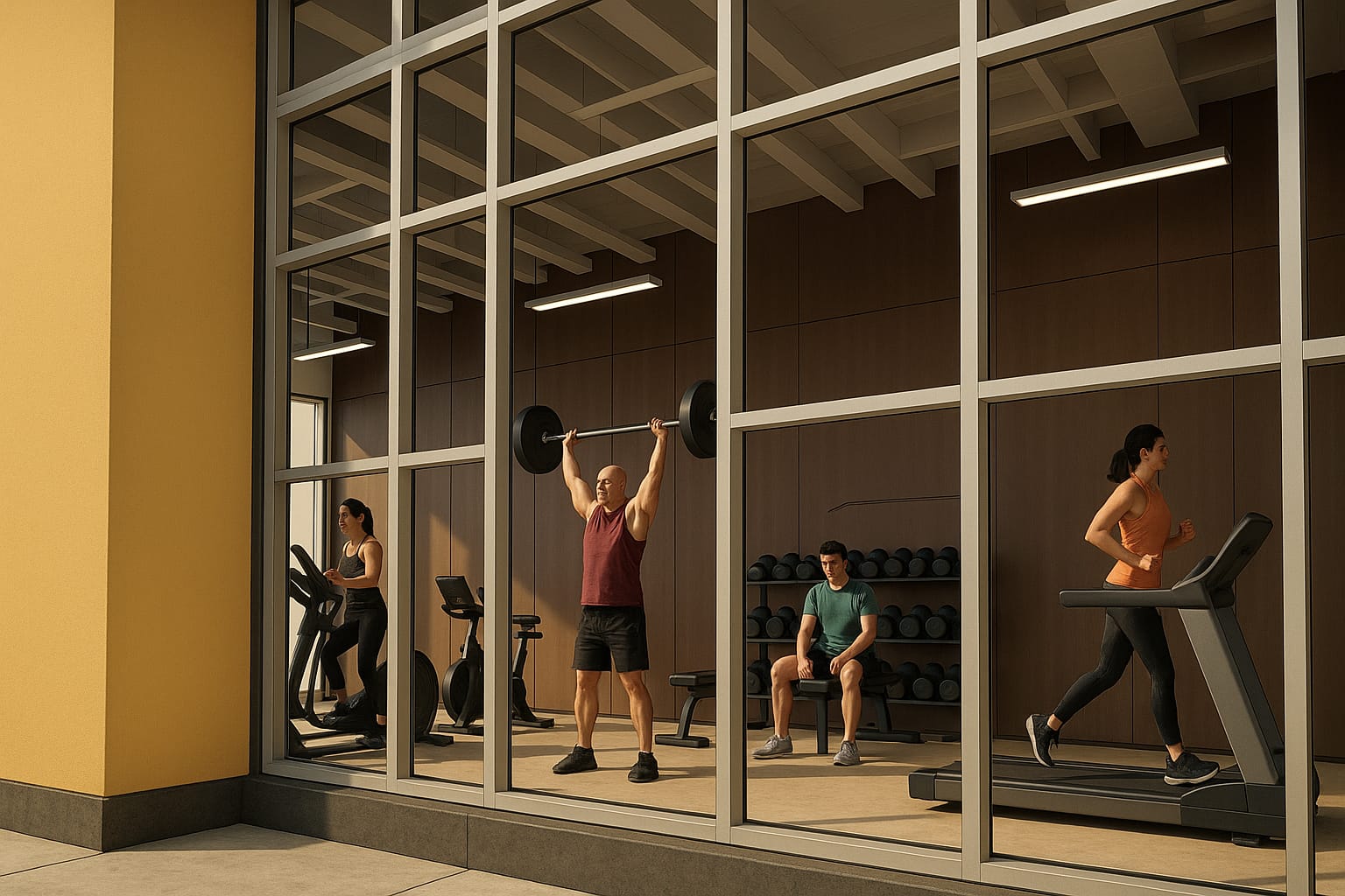 Fully Equipped Gym